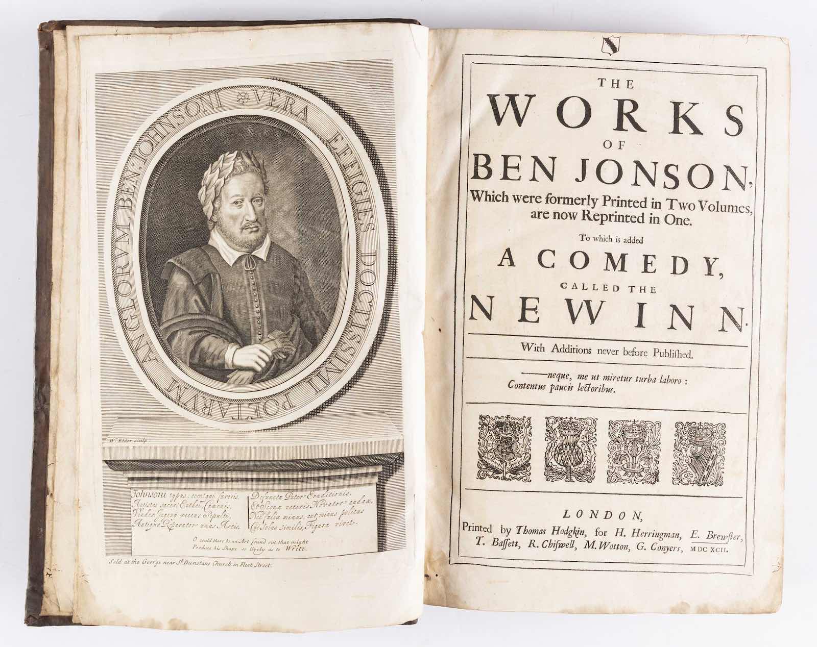 Ben Johnson, The Works, (London, 1692)