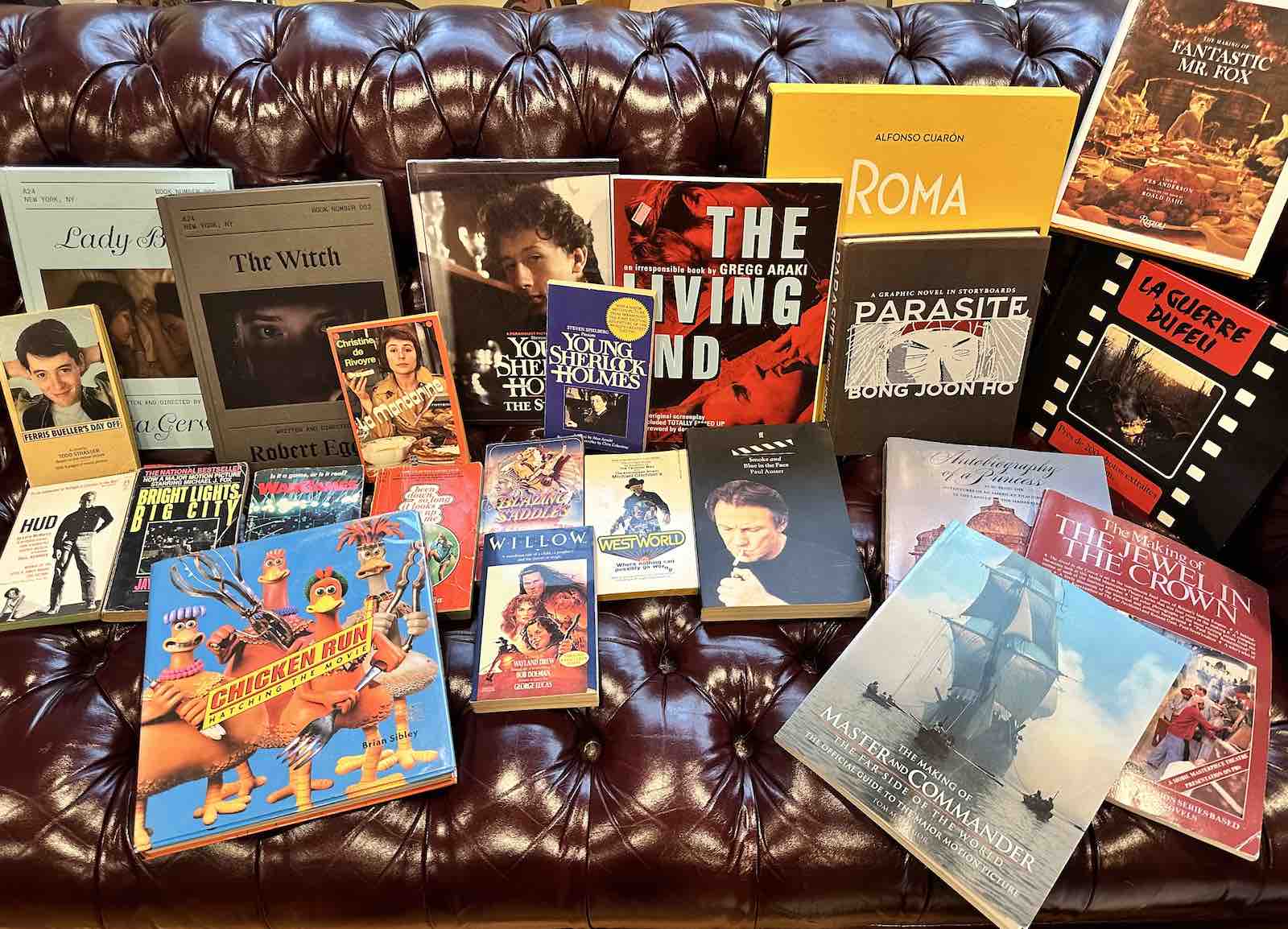 Cate Barton's collection of books