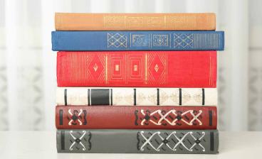 Adobe Stock Image stack of books