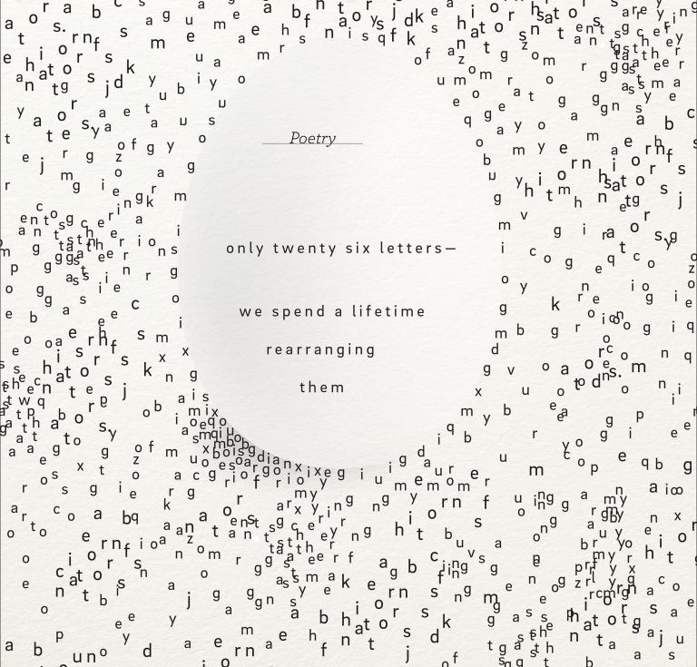 "Poetry" from Five Oceans in a Teaspoon