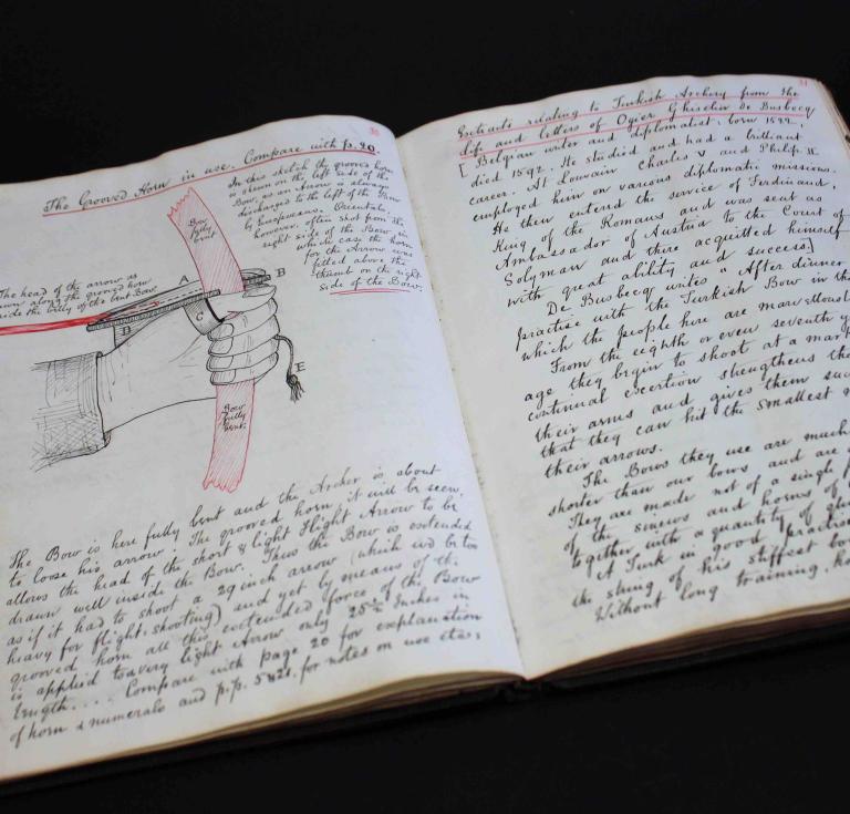 Archery manuscript