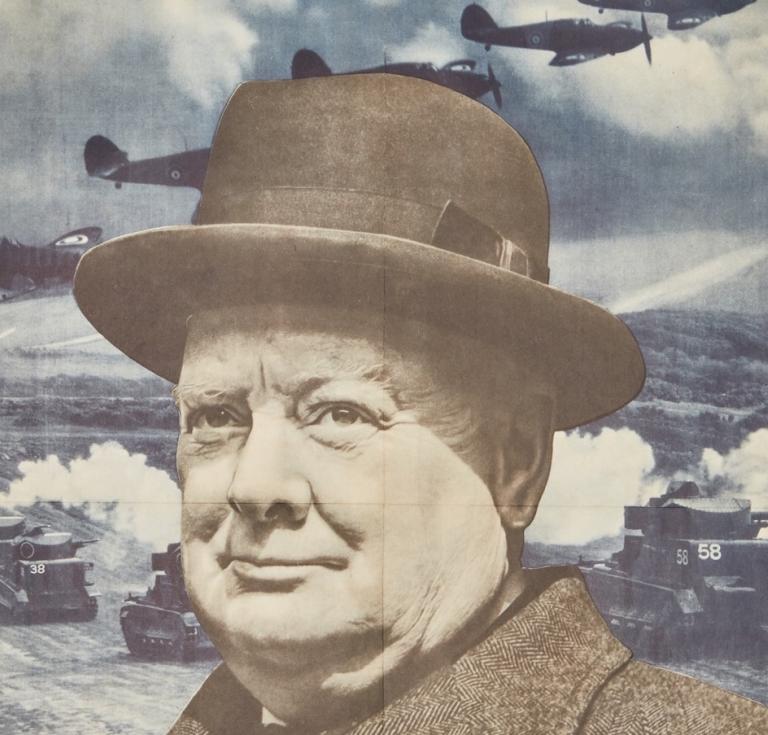 Winston Churchill poster