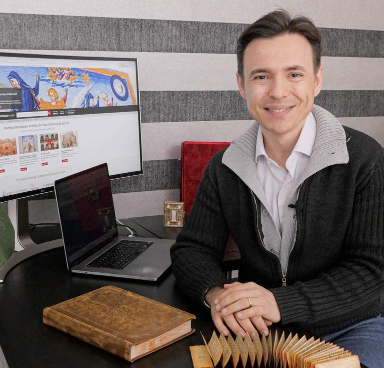 Giovanni Scorcioni, co-founder of Facsimile Finder