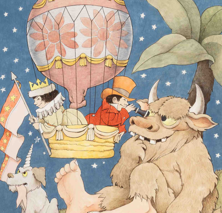 Original poster artwork for the John F. Kennedy Center's Imagination Celebration